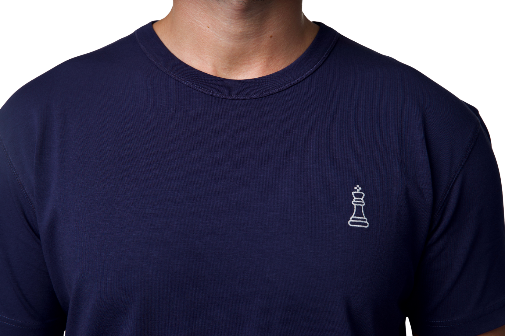 ODYCÉ Signature T-Shirt Capri Blau Detail