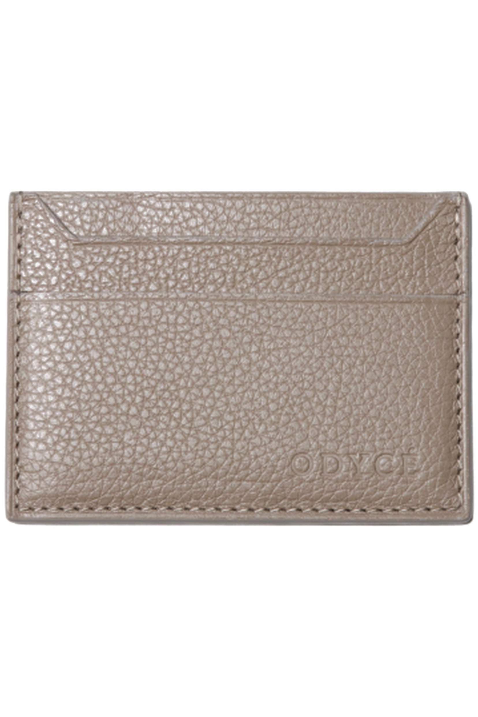 ODYCÉ Kartenhalter Taupe – Vorderseite