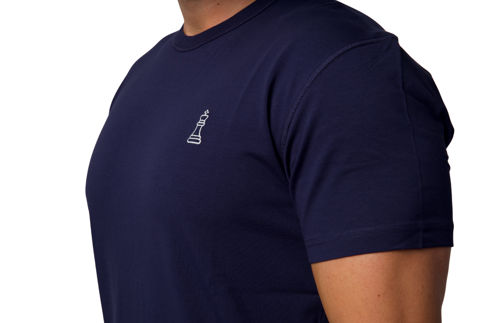 ODYCÉ Signature T-Shirt Capri Blau Detail