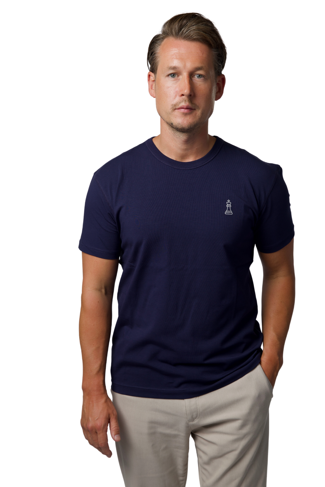 ODYCÉ Signature T-Shirt Capri Blau Detail